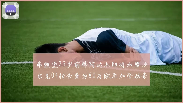 弗赖堡25岁前锋阿达木即将加盟沙尔克04转会费为80万欧元加浮动条件